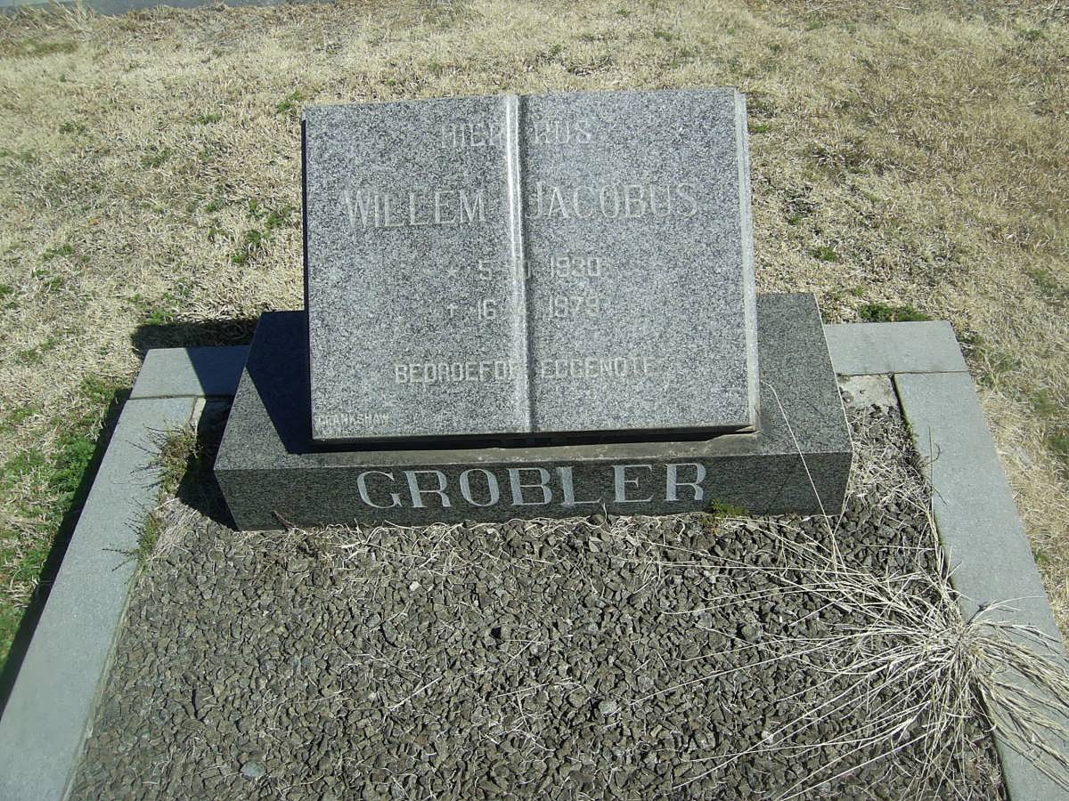 GROBLER Willem Jacobus 1930-1979