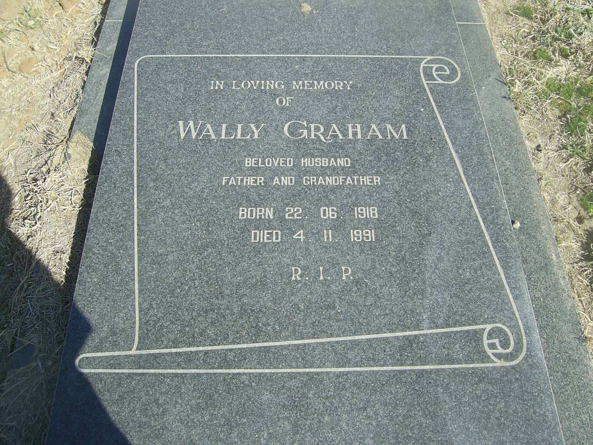 GRAHAM Wally 1918-1991