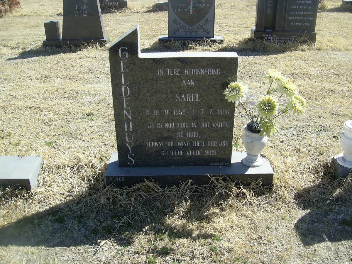 GELDENHUYS Sarel 1959-1996
