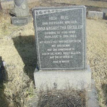 GROBLER Anna Magaretha 1886-1955