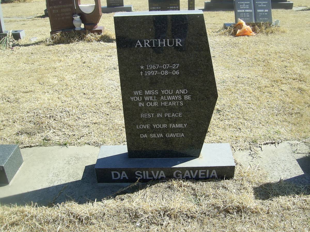 GAVEIA Arthur, da Silva 1967-1997