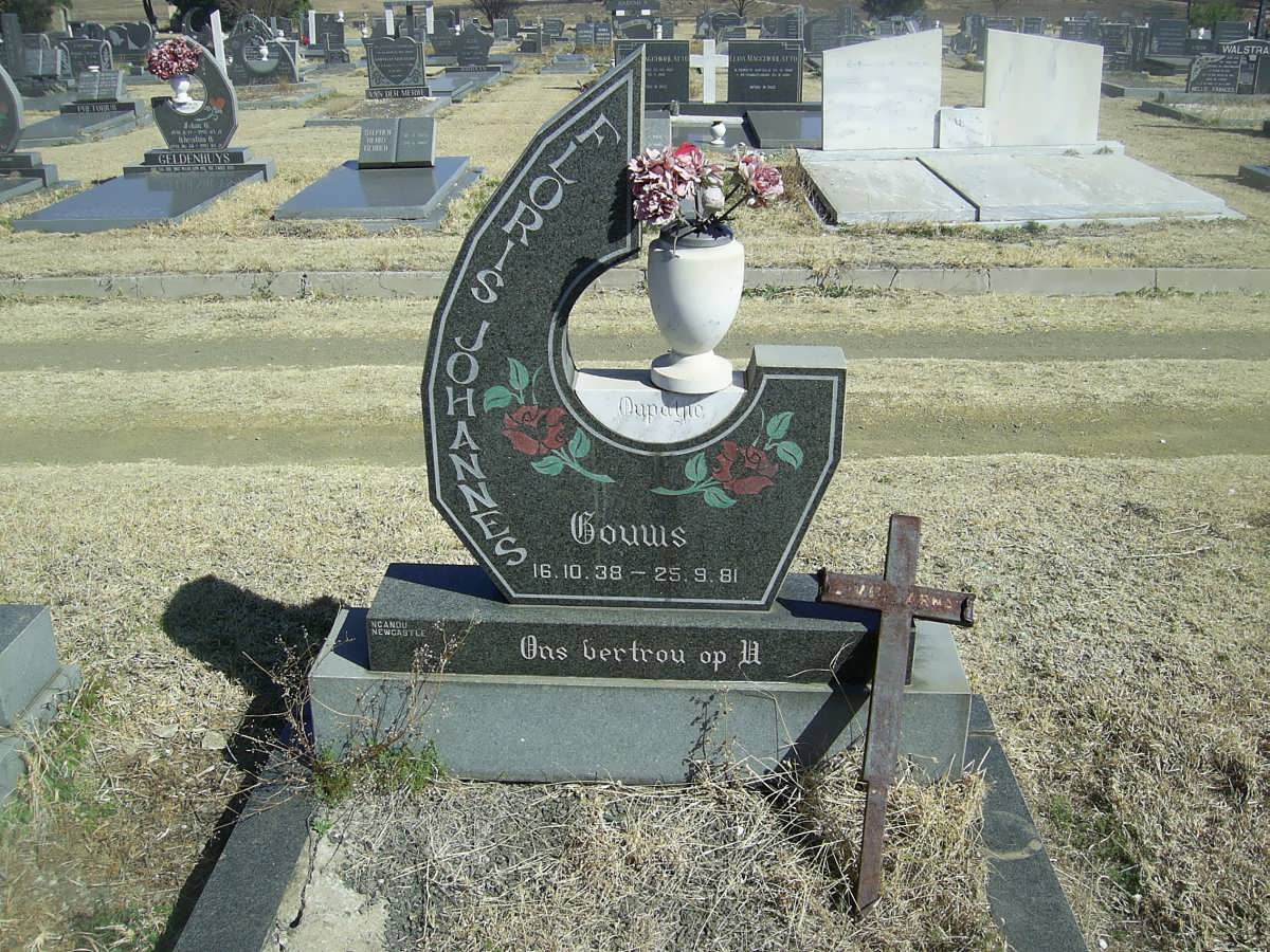 GOUWS Floris Johannes 1938-1981