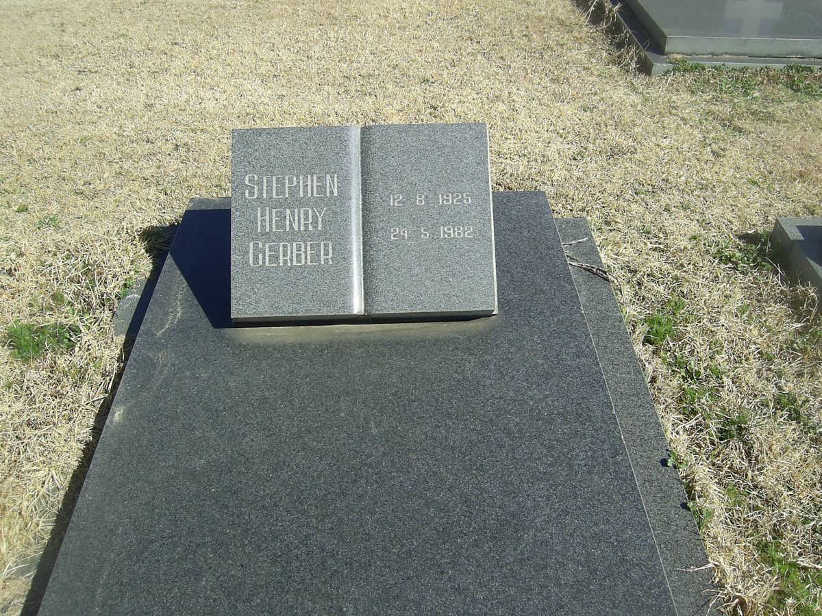 GERBER Stephen Henry 1925-1982