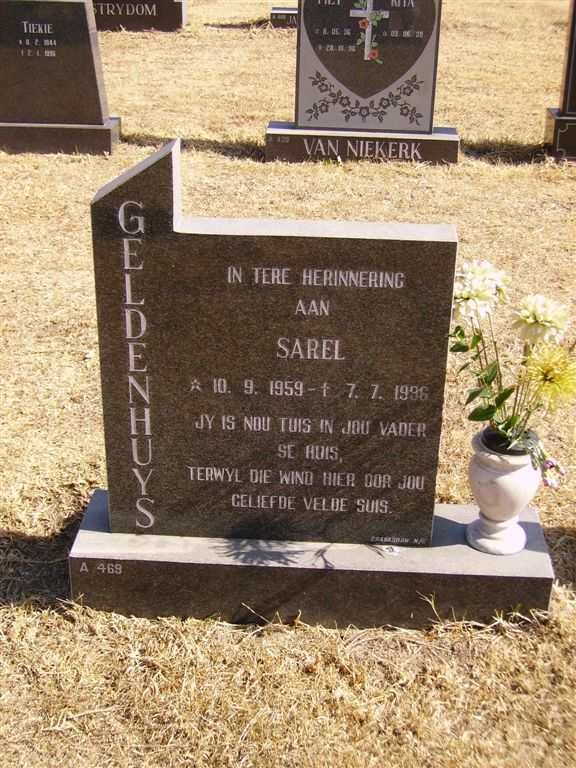 GELDENHUYS Sarel 1959-1996