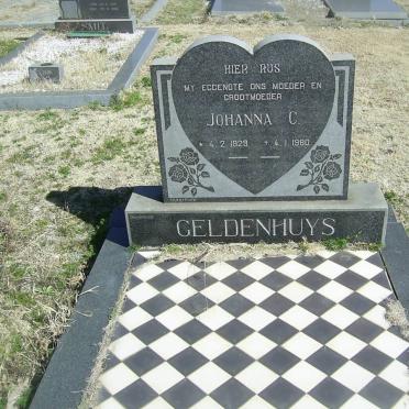 GELDENHUYS Johanna C. 1929-1980