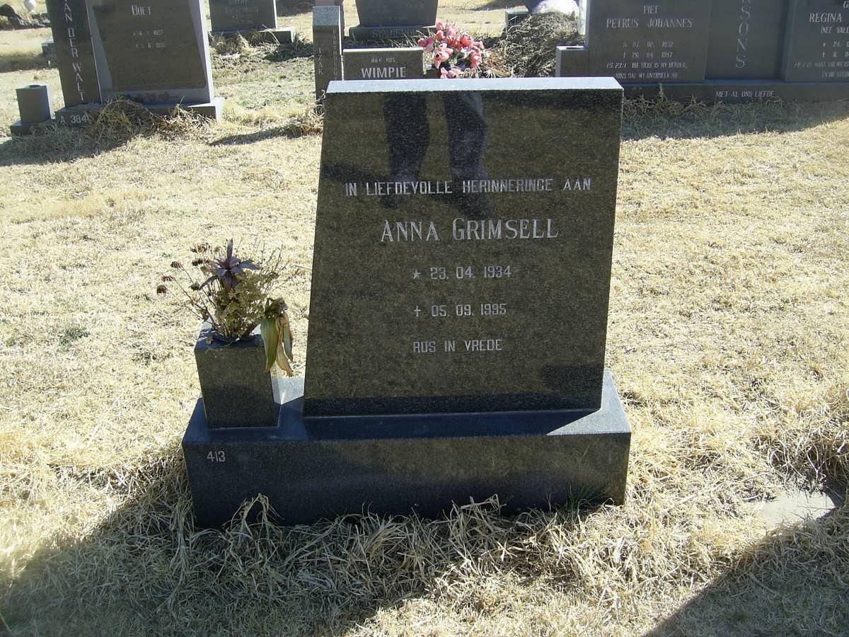 GRIMSELL Anna 1934-1995