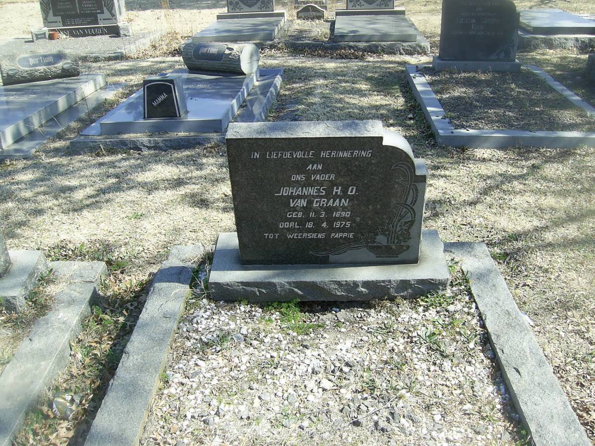 GRAAN Johannes H.O., van 1890-1975