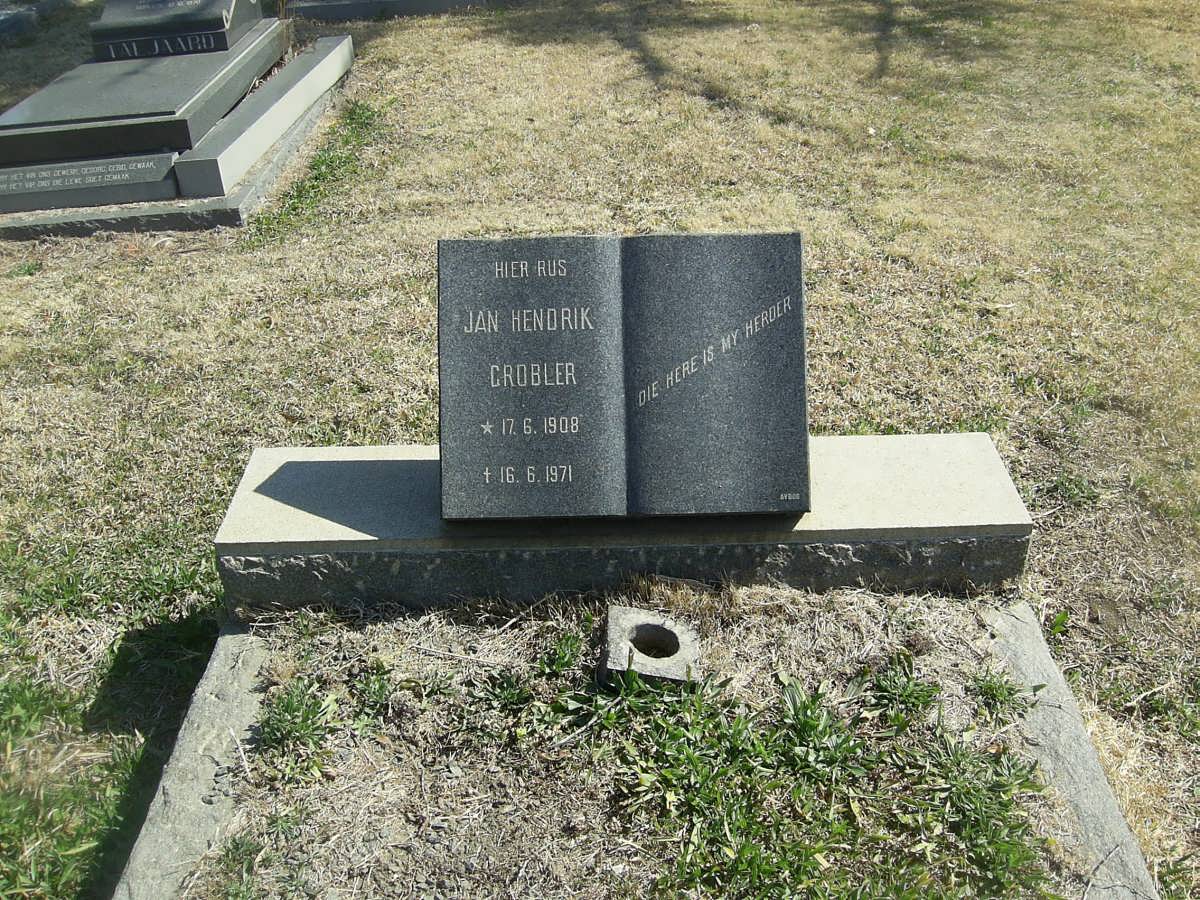 GROBLER Jan Hendrik 1908-1971