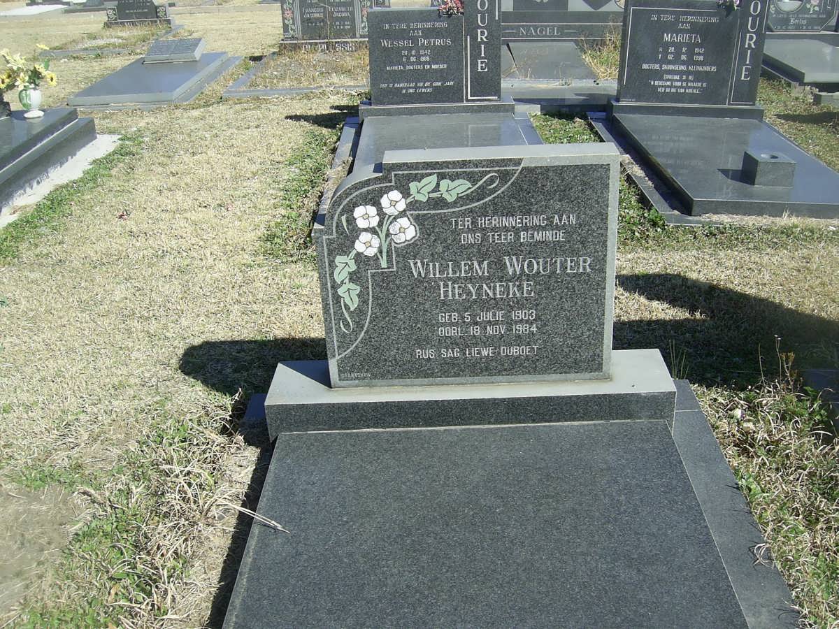 HEYNEKE Willem Wouter 1903-1984