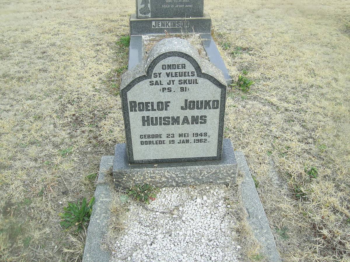 HUISMANS Roelof Jouko 1948-1962