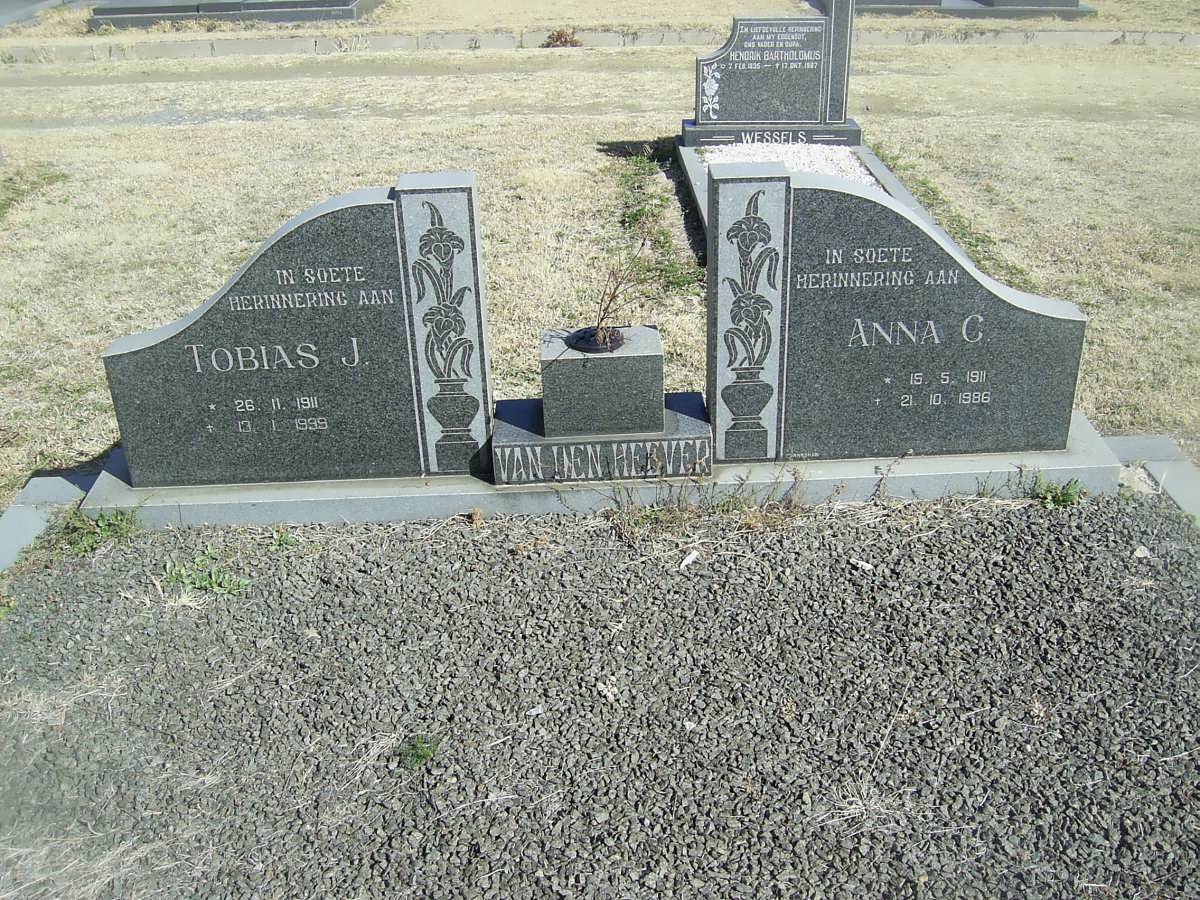 HEEVER Tobias, van den 1911-1999 &amp; Anna C. 1911-1986