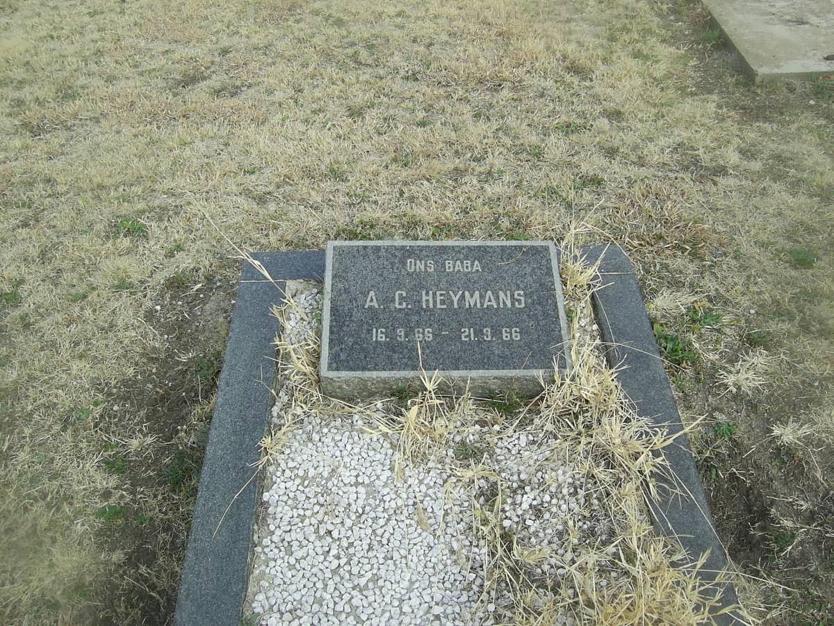 HEYMANS A.C. 1966-1966