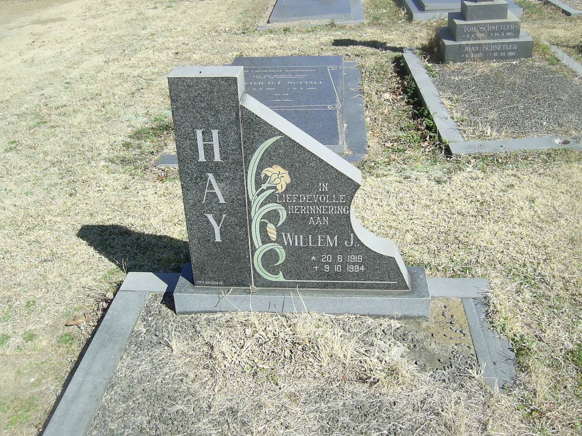 HAY Willem J. 1919-1984