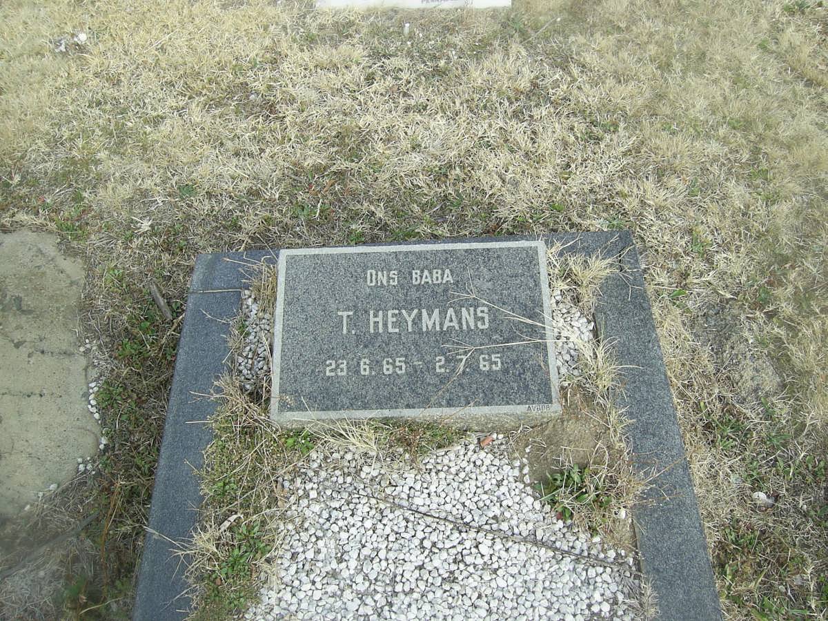 HEYMANS T. 1965-1965