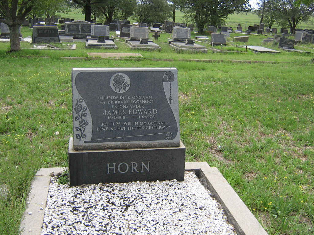 HORN James Edward 1915-1976