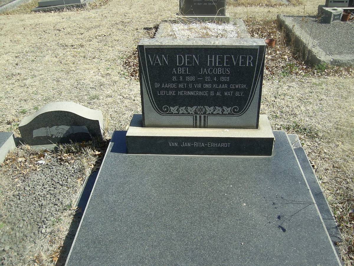 HEEVER Abel Jacobus, van den 1906-1963