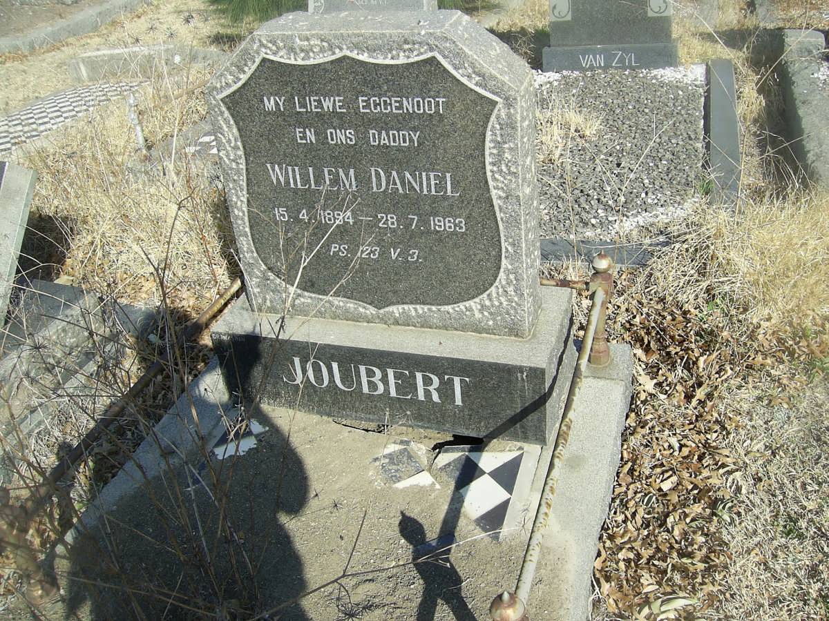 JOUBERT Willem Daniel 1894-1963