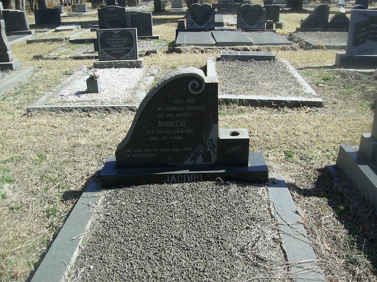 JACOBS Annatjie 1941-1968