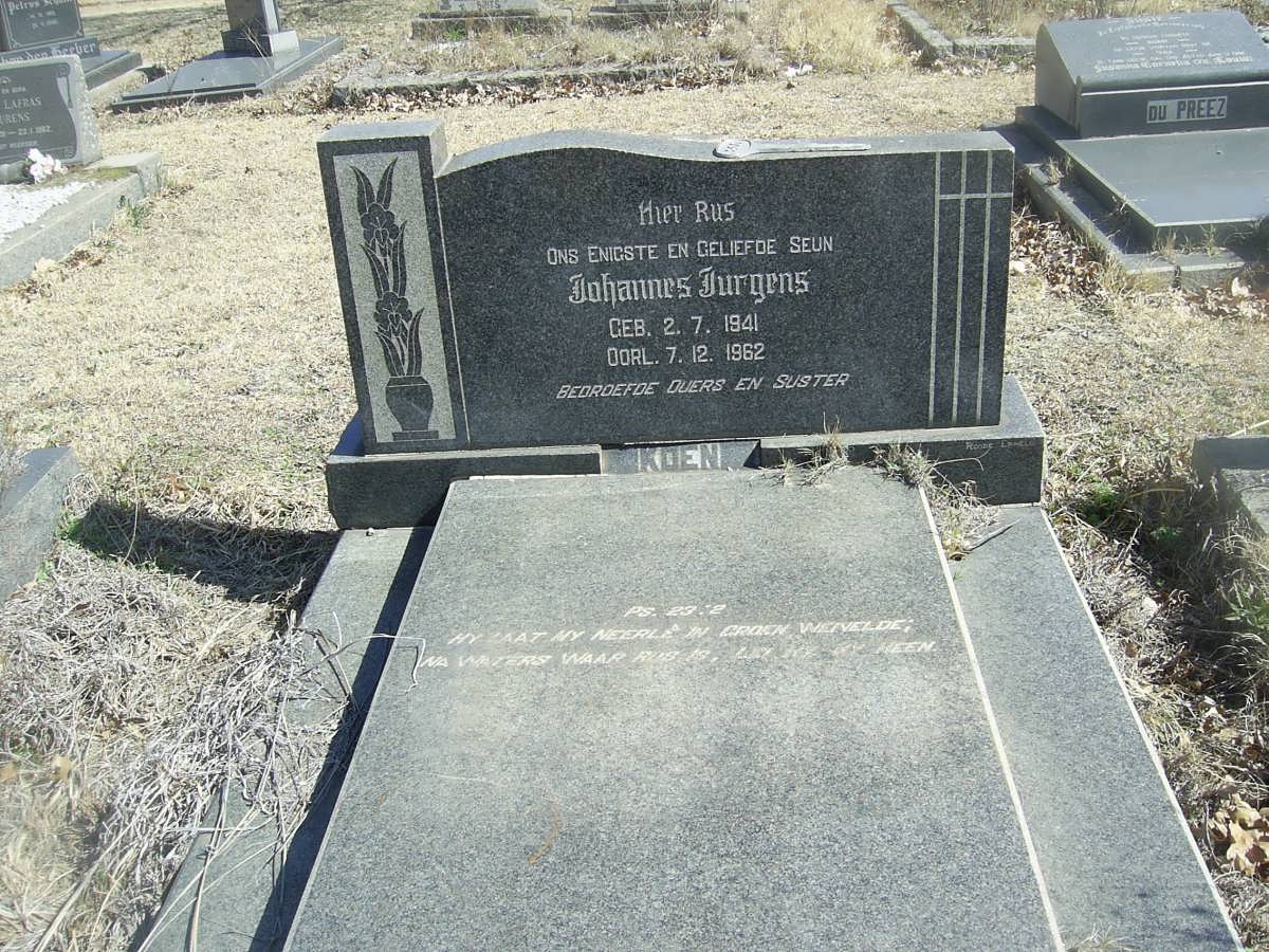 JURGENS Johannes 1941-1962