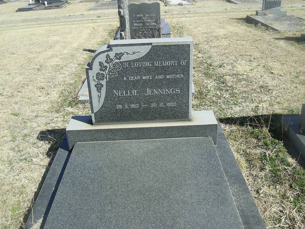 JENNINGS Nellie 1913-1980