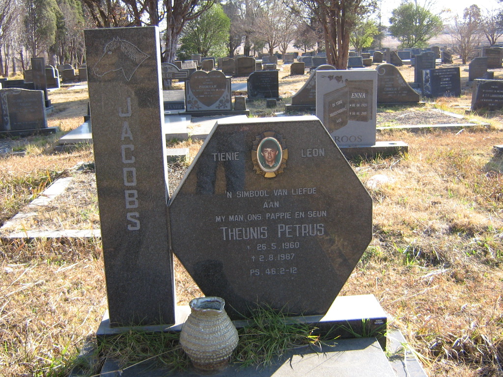 JACOBS Theunis Petrus 1960-1987