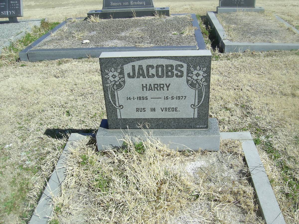 JACOBS Harry 1895-1977