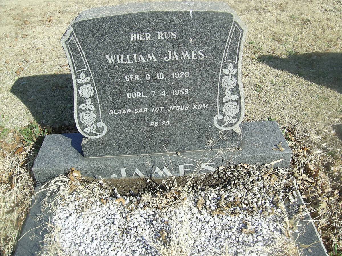 JAMES William 1928-1959