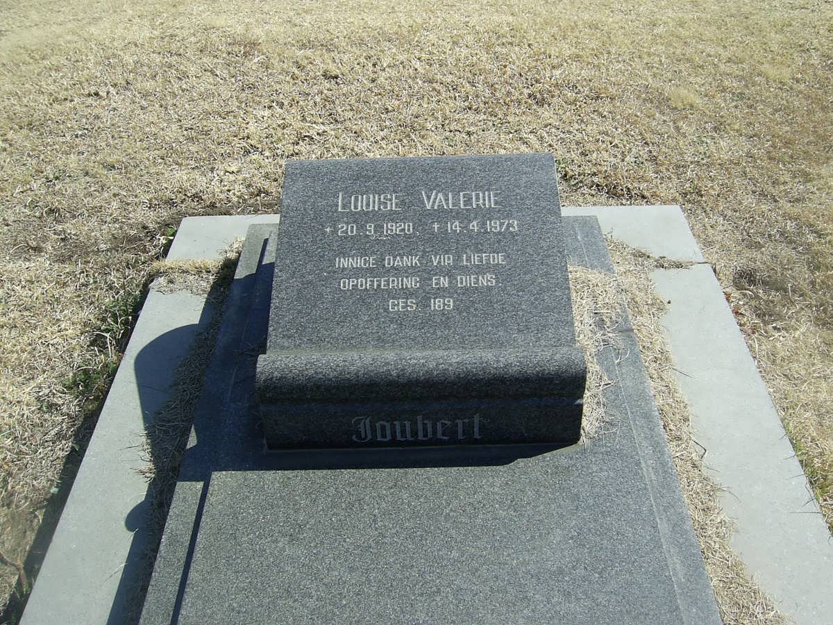 JOUBERT Louise Valerie 1920-1973