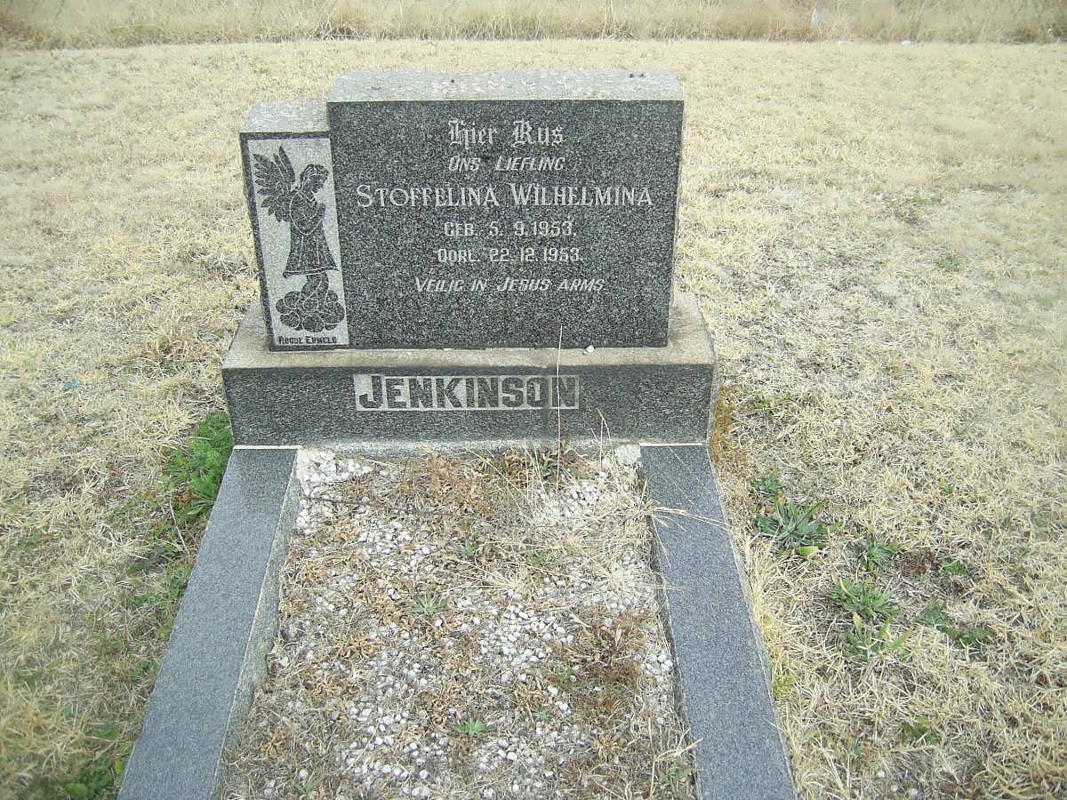 JENKINSON Stoffelina Wilhelmina 1953-1953