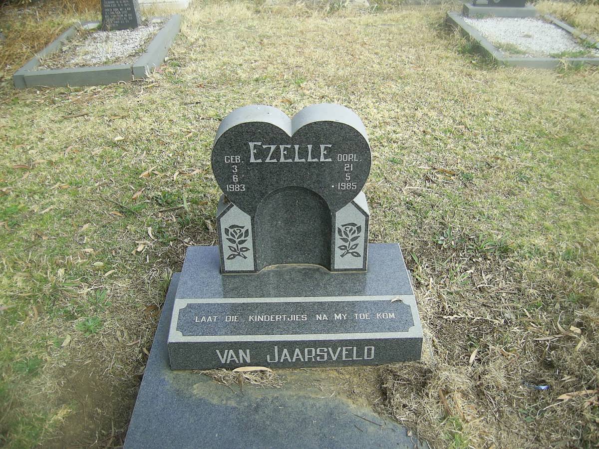 JAARSVELD Ezelle, van 1983-1985