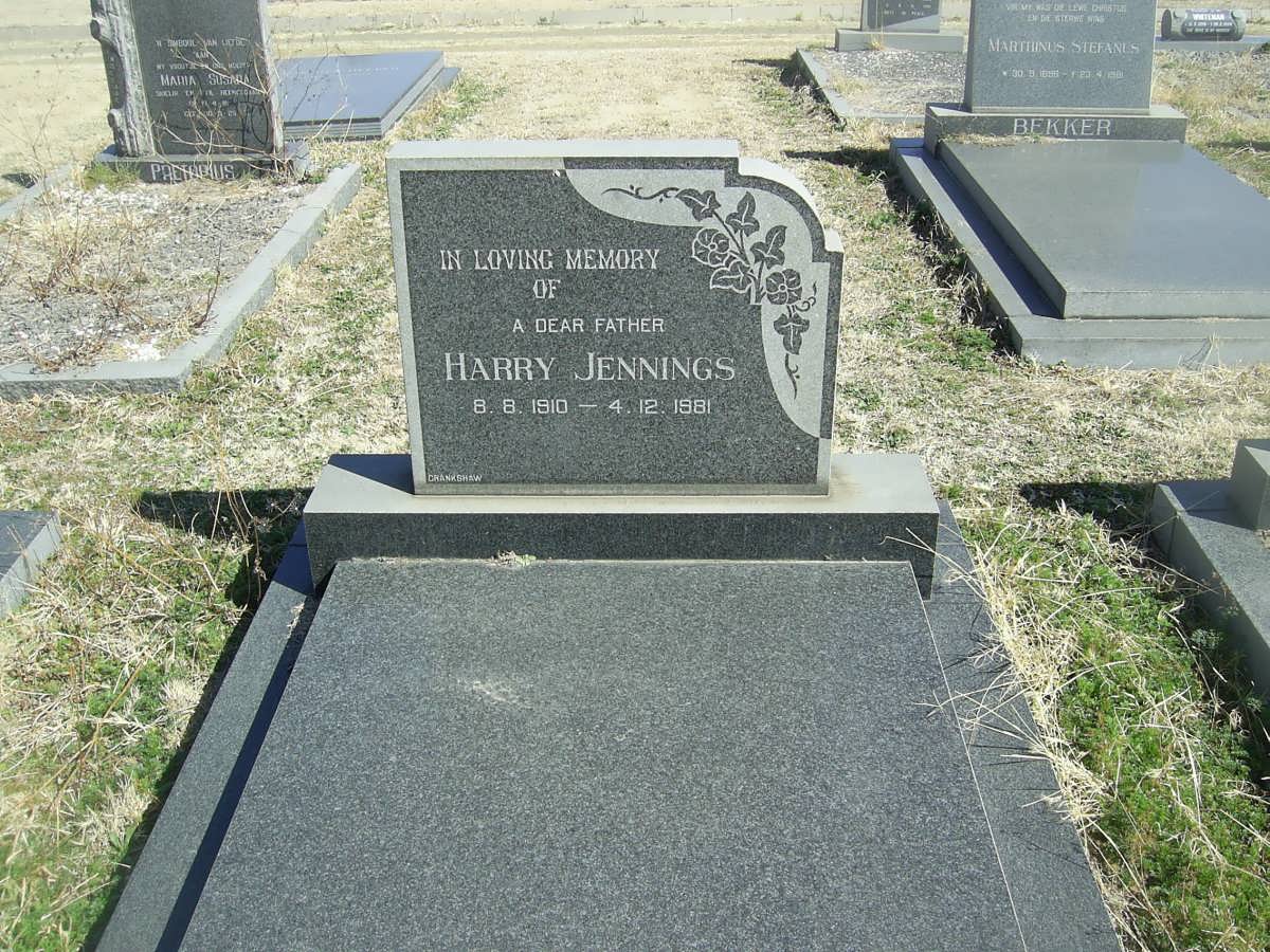 JENNINGS Harry 1910-1981