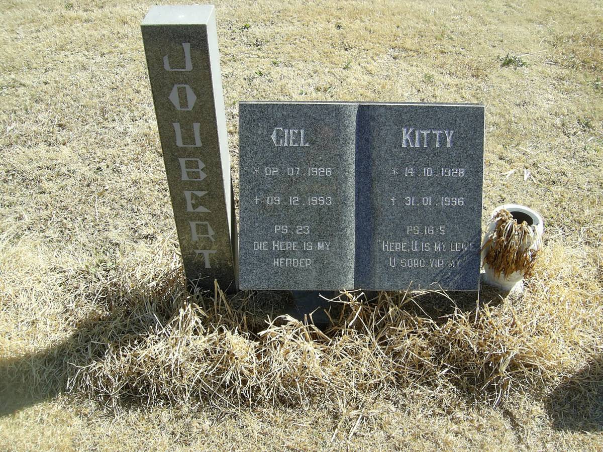 JOUBERT Giel 1926-1993 &amp; Kitty 1928-1996