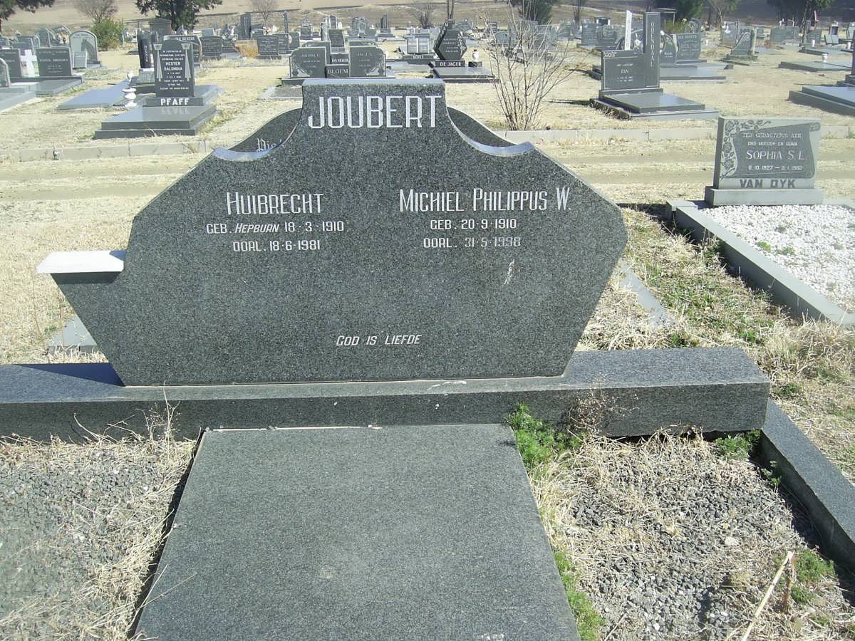 JOUBERT Michiel Philippus 1910-1998 &amp; Huibrecht HEPBURN 1910-1981