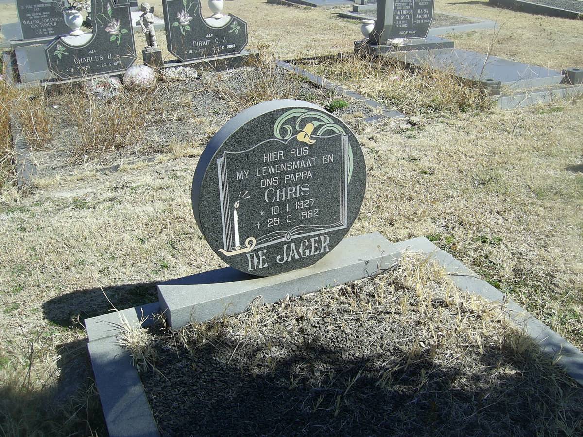JAGER Chris, de 1927-1982