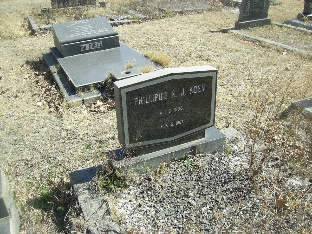 KOEN Phillipus R.J. 1906-1967