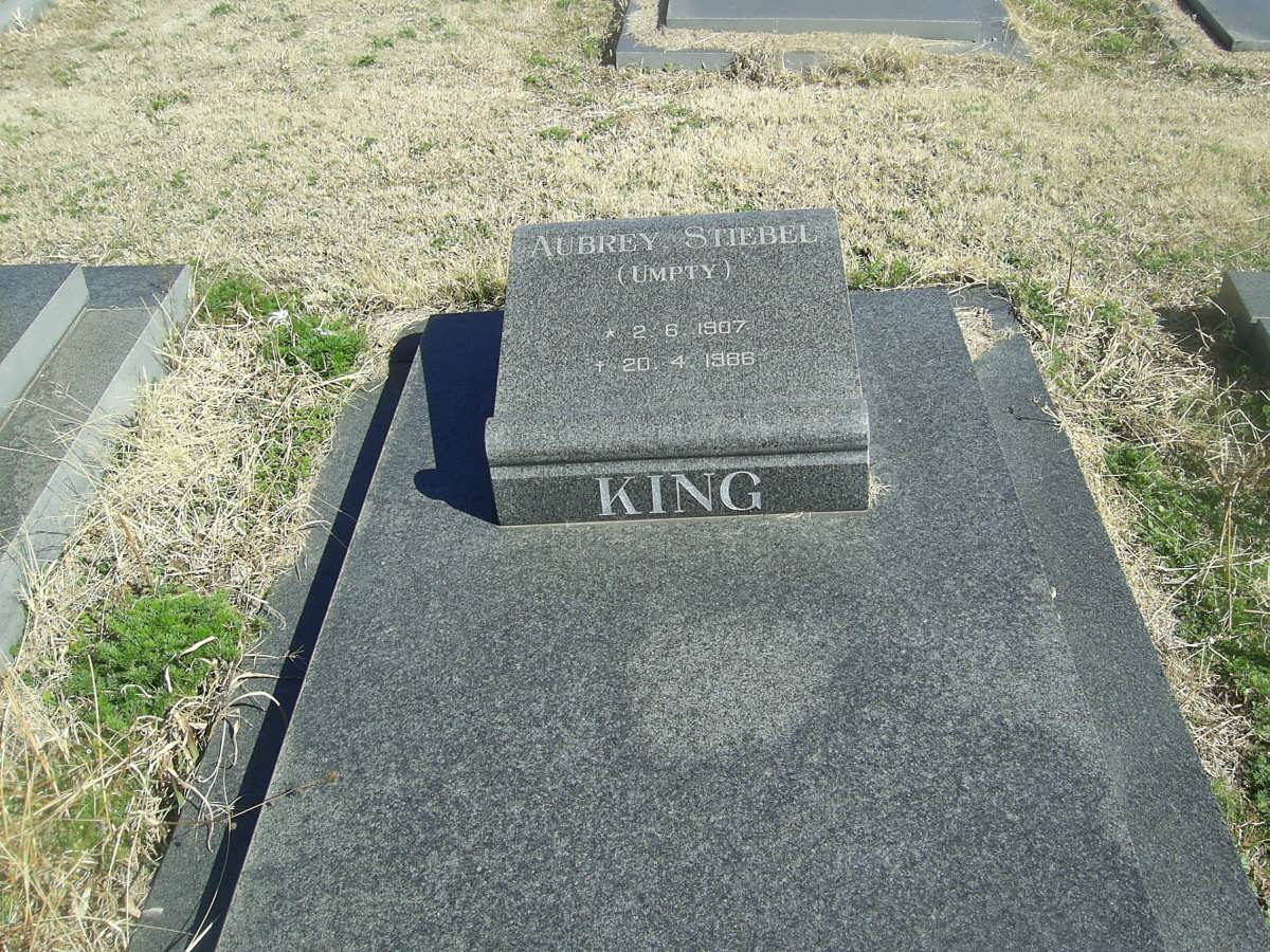KING Aubrey Stiebel 1907-1966