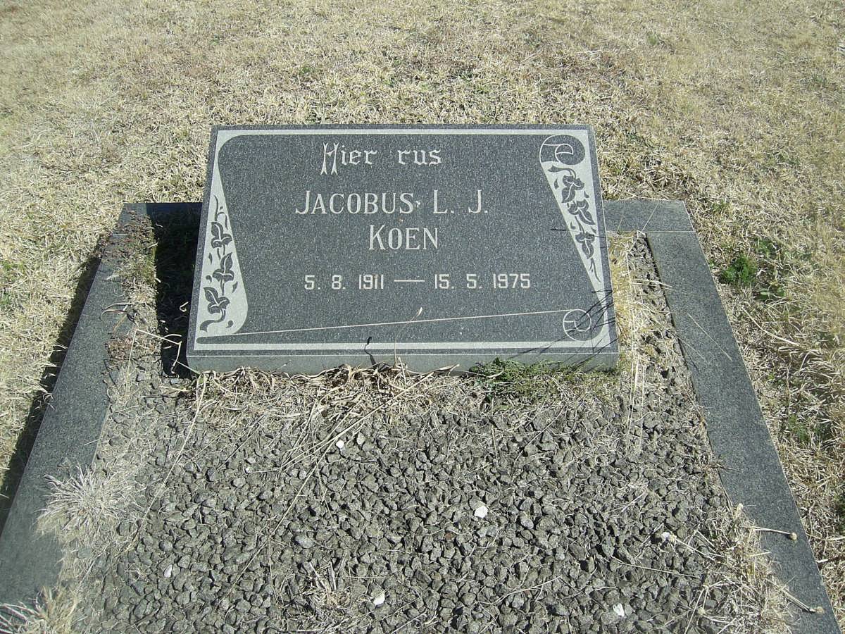 KOEN Jacobus L.J. 1911-1975