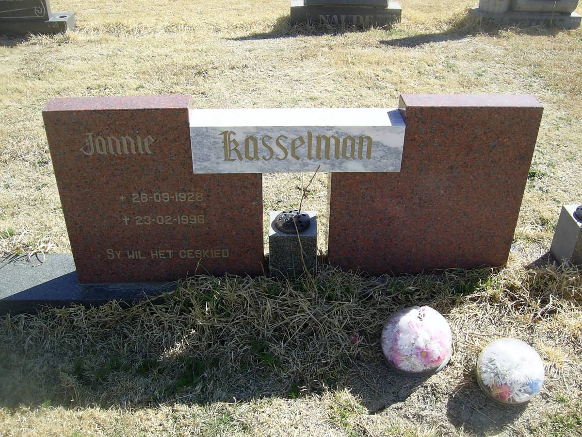 KASSELMAN Jannie 1928-1996