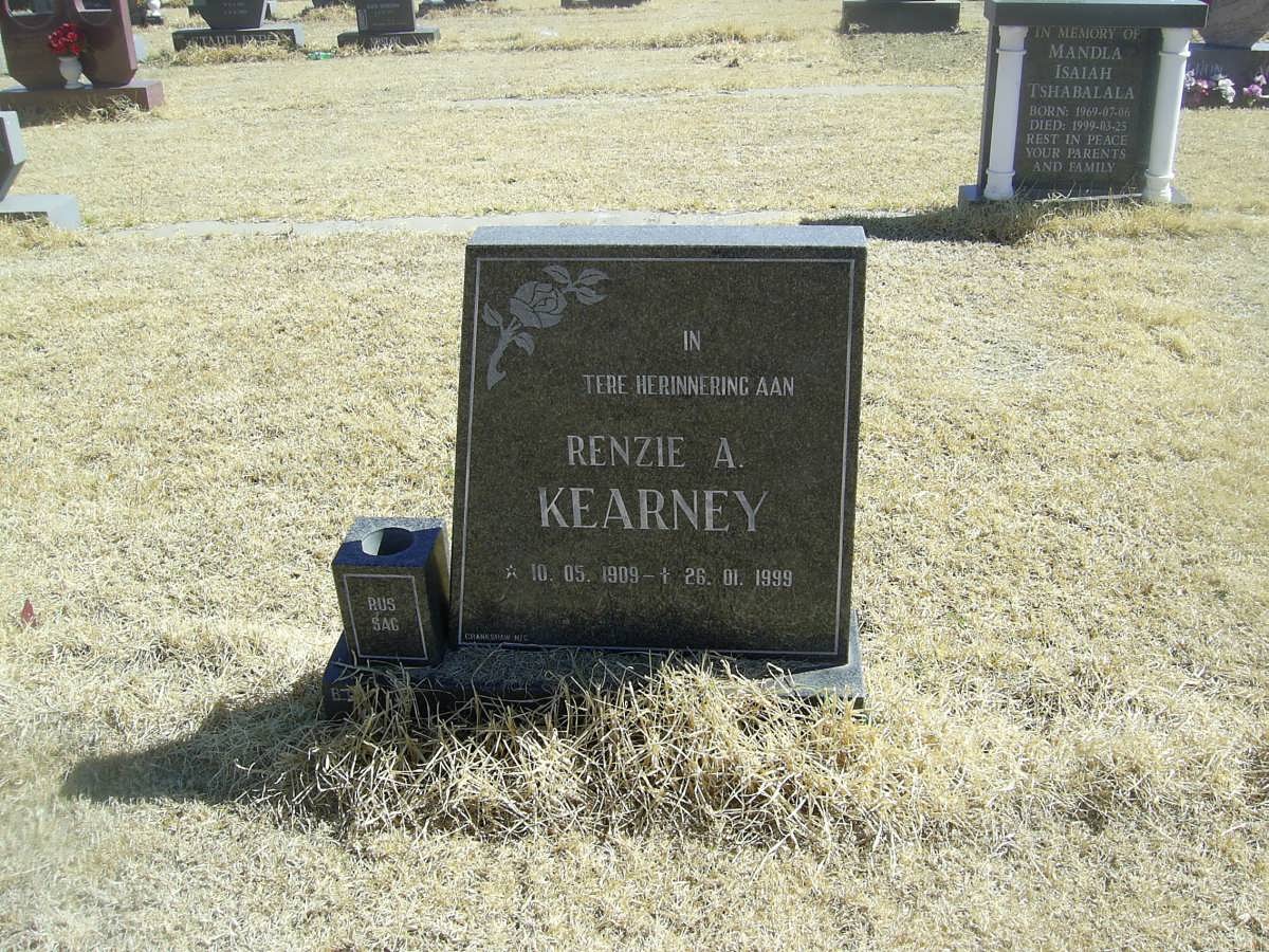 KEARNEY Renzie A. 1909-1999