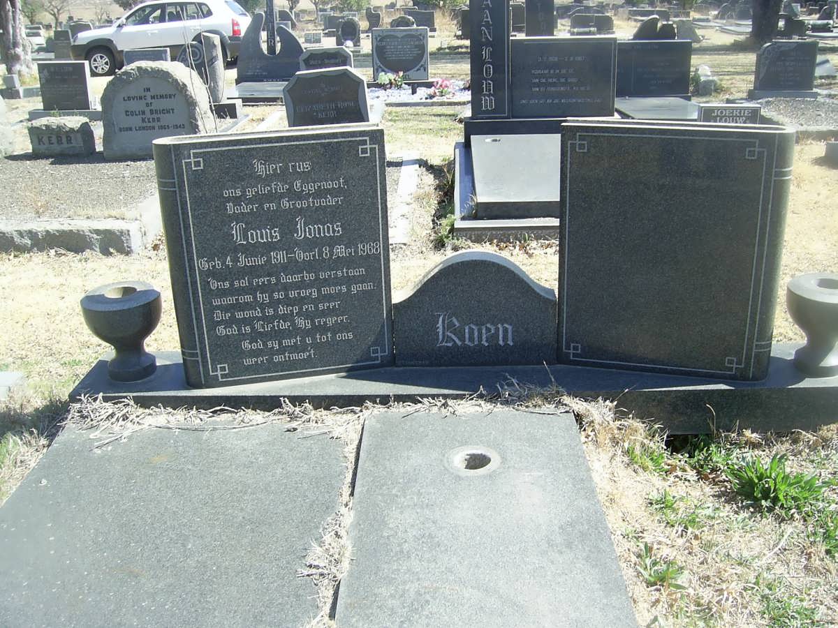 KOEN Louis Jonas 1911-1968