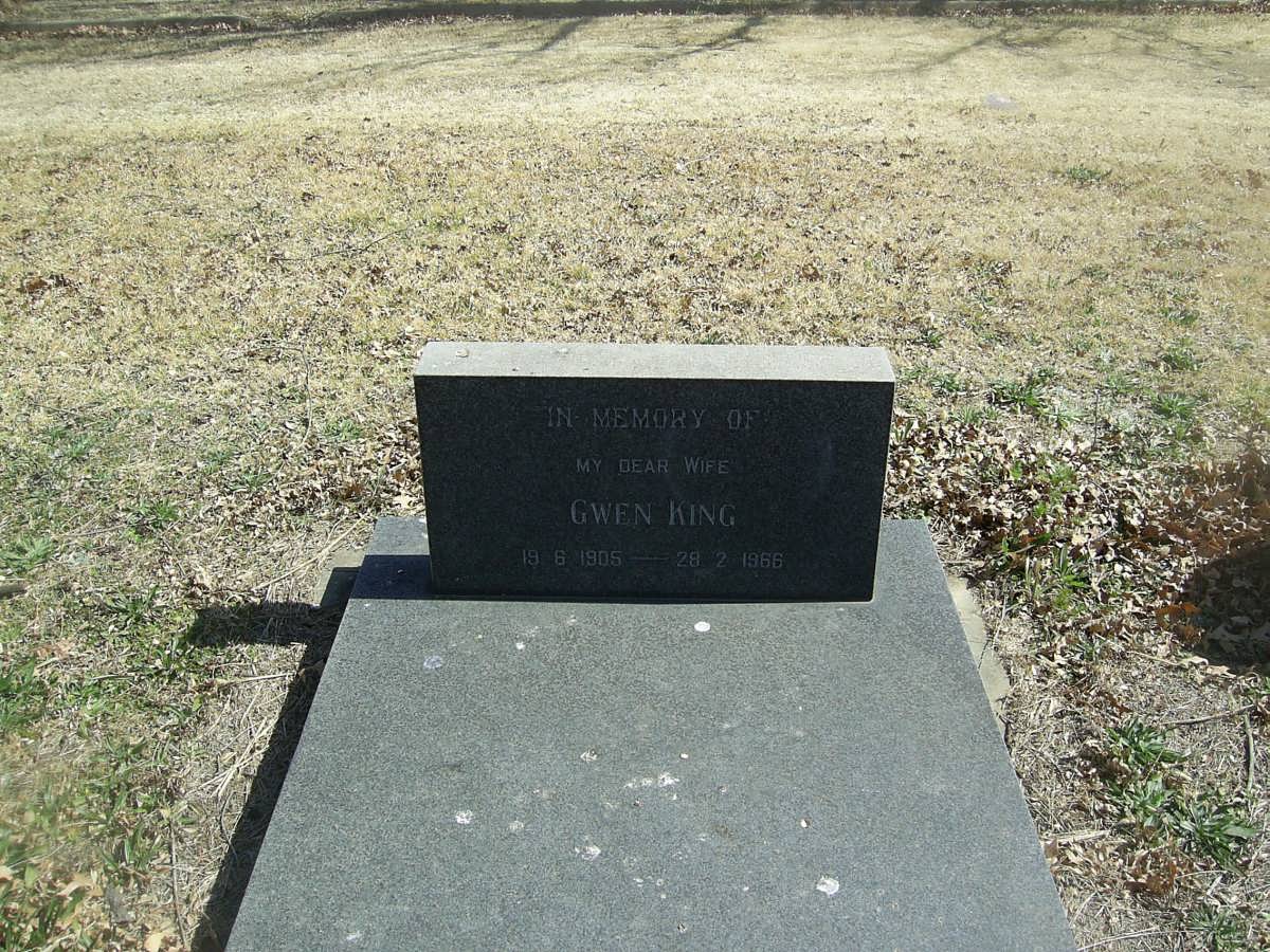 KING Gwen 1905-1966