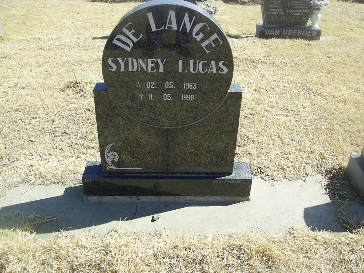 LANGE Sydney Lucas, de 1963-1998
