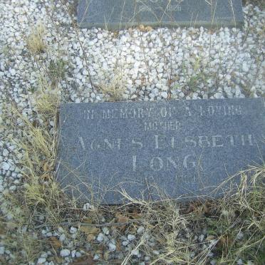 LONG Agnes Elizabeth 1918-1989