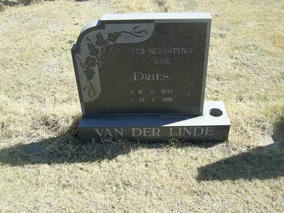 LINDE Dries, van der 1943-1990