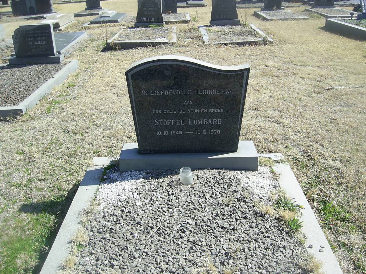 LOMBARD Stoffel 1949-1970