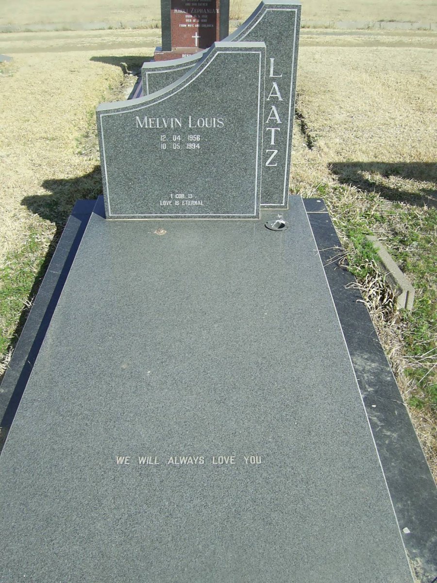 LAATZ Melvin Louis 1956-1994