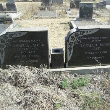 LAST Cornelia Jacoba 1881-1963 :: THEUNISSEN Cornelia Jacoba nee LAST 1905-1985