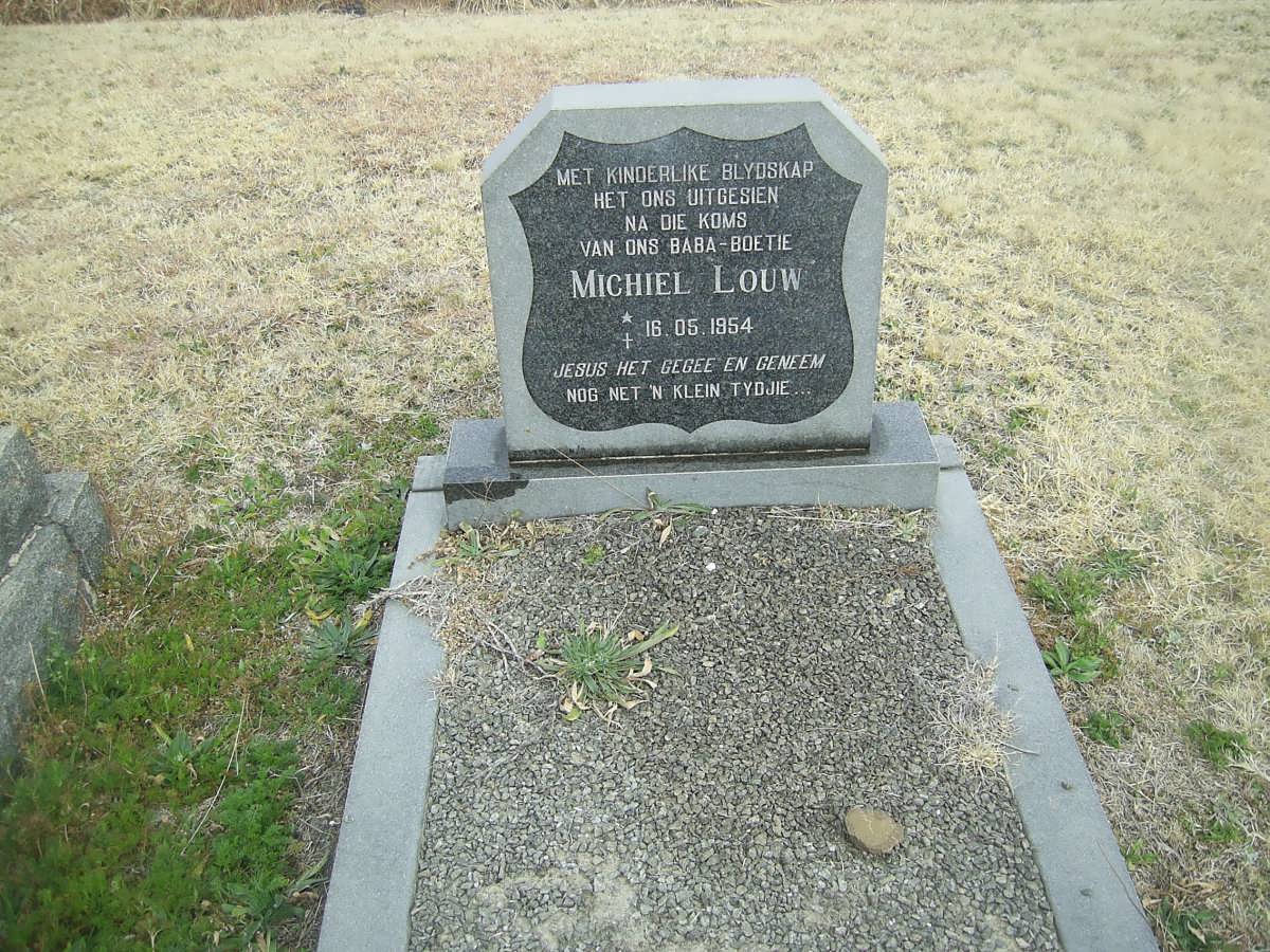 LOUW Michiel 1954-1954