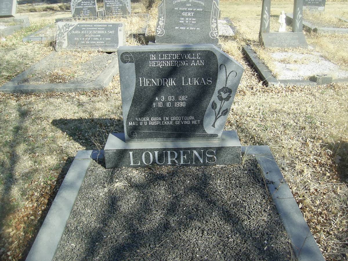LOURENS Hendrik Lukas 1912-1990