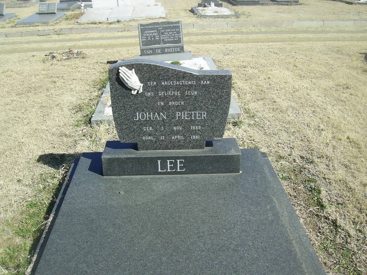 LEE Johan Pieter 1959-1981